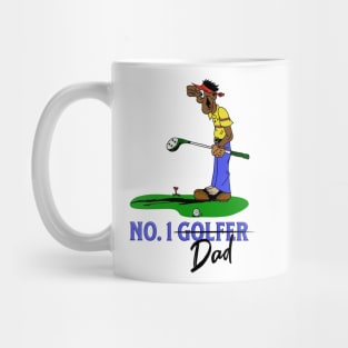 No. 1 Golfer, Dad Mug